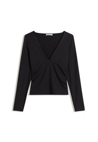 GATHERED DETAIL  - Longsleeve - black