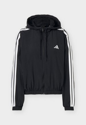 adidas Sportswear, ESSENTIALS 3 STRIPES  - Αντιανεμικό μπουφάν - black/white