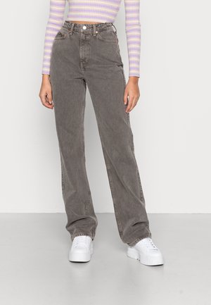 Straight leg jeans - tan