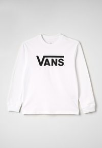 BY VANS CLASSIC LS BOYS - Camiseta de manga larga - white/black