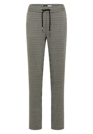 Cecil, SLIM LEG HOSE MIT HOUNDSTOOTH-MUSTER - Trousers - raw khaki