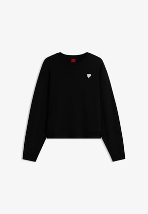 HUGO, DEROXINA_10 - Sweatshirt - black