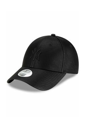 9FORTY FEMME - SIMILICUIR NY YANKEES  - Casquette - noir