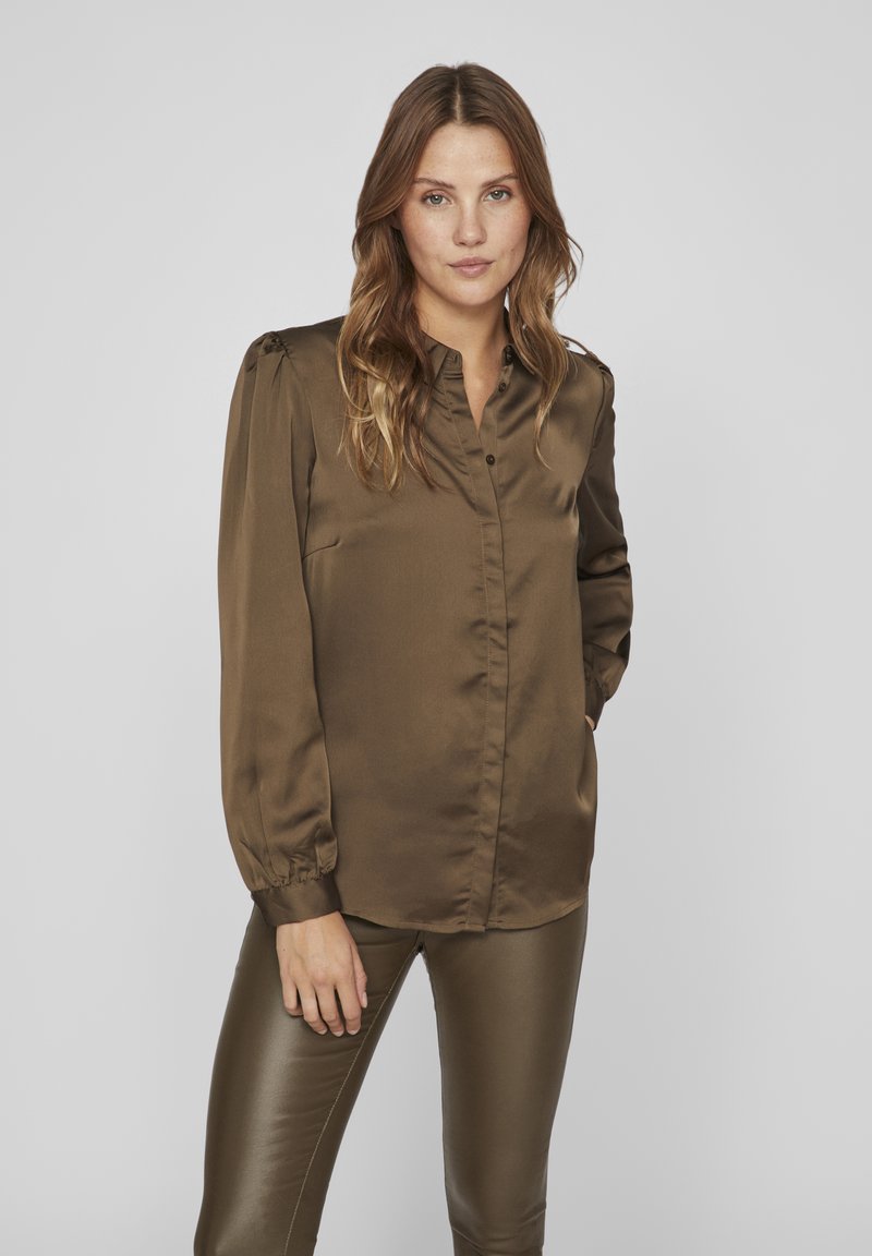 VILA VIELLETTE - Camicia - crocodile
