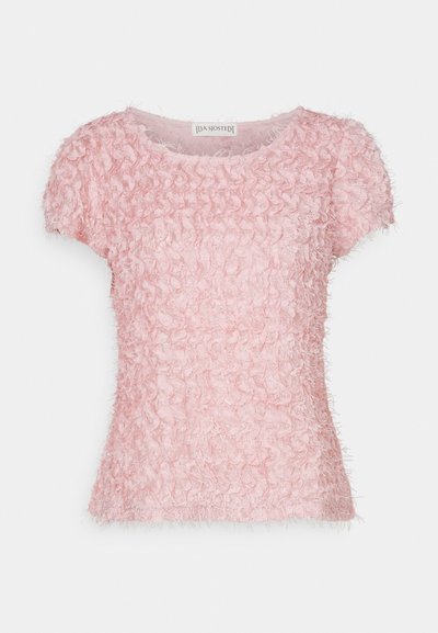 Ida Sjöstedt EMILE - Marškinėliai su spaudiniu - dusty pink