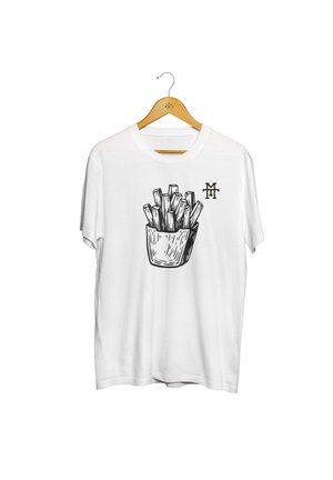 Manufaktur13 ANTI BARISTA - Print T-shirt - wood fries