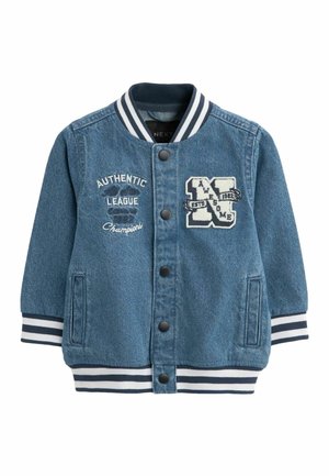 Bomberjakke - blue denim