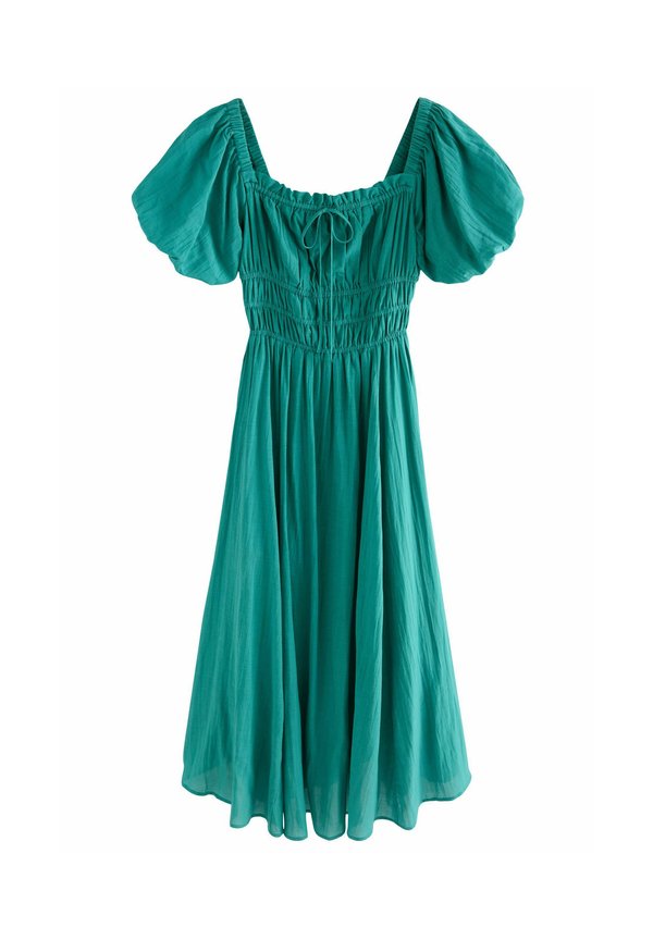PUFF SLEEVE MIDI - Freizeitkleid