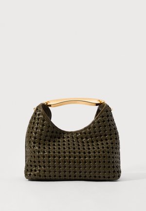 BOOMERANG WOVEN - Handtas - olive green
