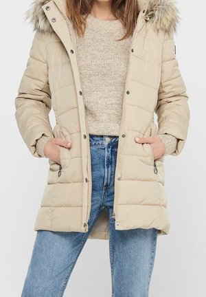 Wintermantel - beige