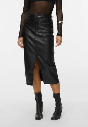 VMNATALIE HOHE TAILLE MIDI - Gonna a tubino - black