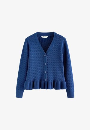 SCHOOL CABLE - REGULAR FIT - Vesta na kopčanje - blue