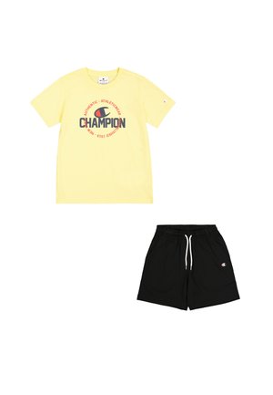 SET - Pantalon de survêtement - light yellow