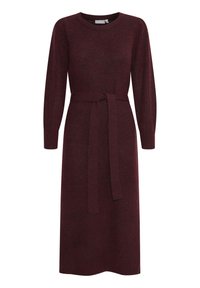 DR FRANSA melange/lila fig Fransa - - Strickkleid FRSANDY