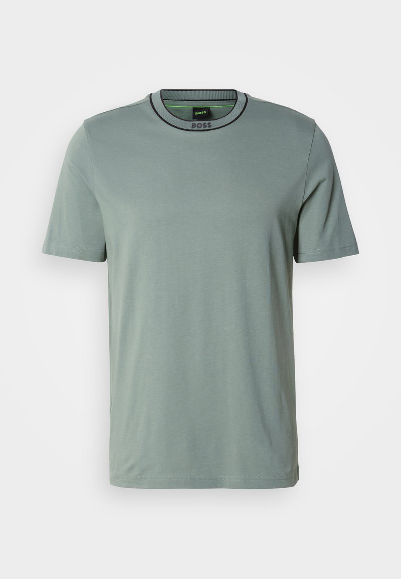 Boss T-shirt basic groen Boss T-shirt basic groen