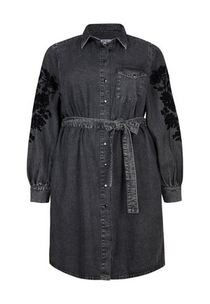 DANIELLE  - Spijkerjurk - dark grey denim