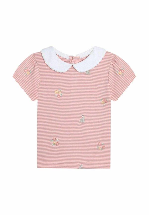 REGULAR FIT - PETER PAN COLLAR - T-Shirt print