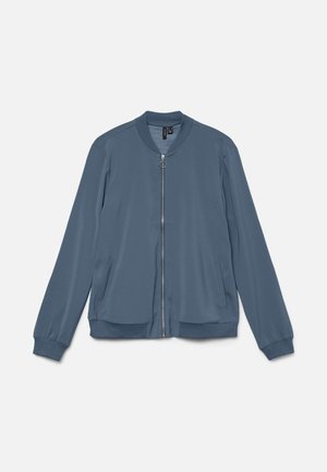 Vero Moda, VMCOCO L/S BOMBER NOOS - Pilotska jakna - china blue