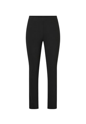 Sorte tights med et slankt, tætsiddende design. Har en høj talje og en glat tekstur, velegnet til casual eller aktiv brug.