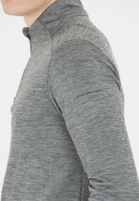 Endurance Langærmet T-shirt - mid grey melange