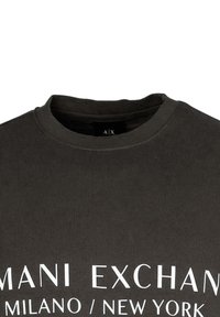 Armani Exchange FELPA - Sweater - dunkelbraun peat