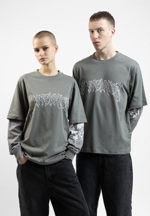 VARG AGE UNISEX - Long sleeved top - khaki