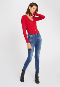 Morgan Cardigan - red