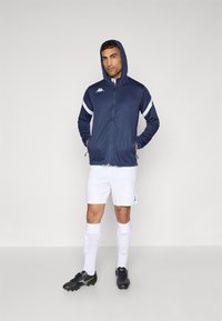 Kappa Veste de survêtement - blue marine/white