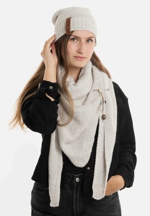 Knit Factory COCO SET - Scarf - beige