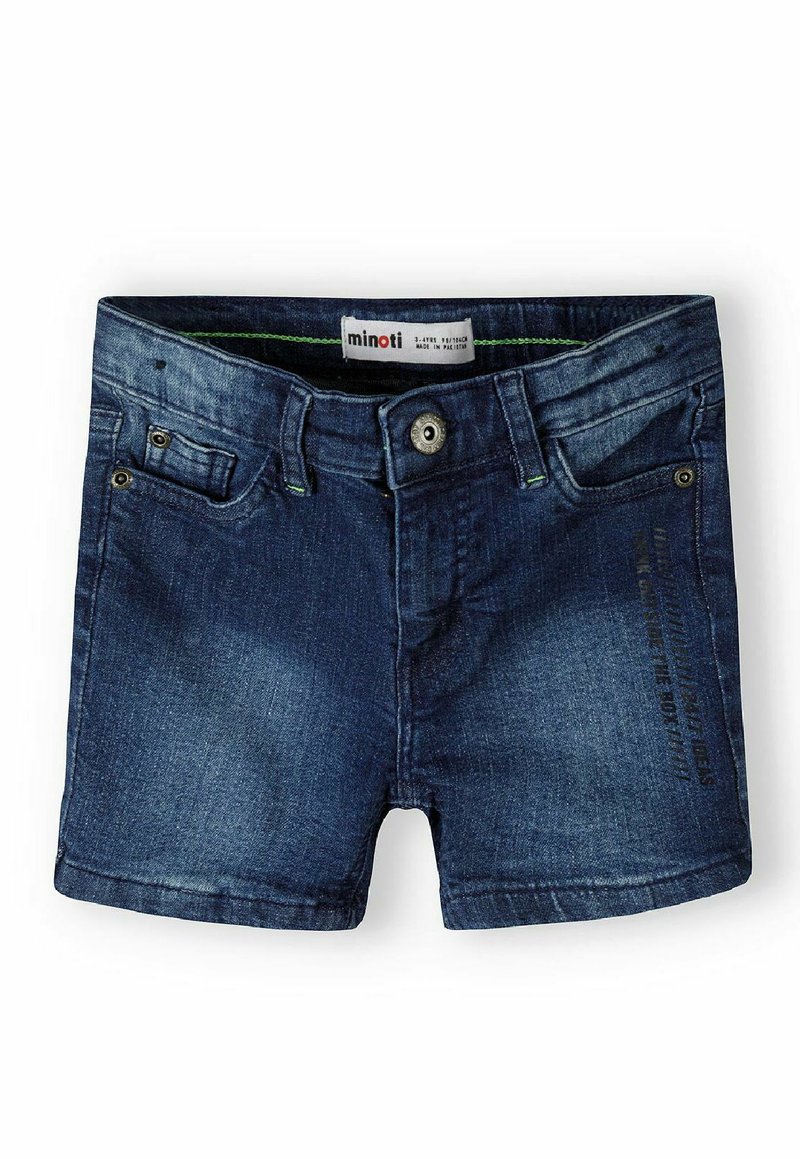 MINOTI STRAIGHT LEG AND SIDE POCKETS - Džinsa auduma šorti - blue denim
