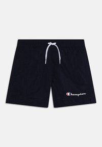 Champion - SMALL LOGO - Plaukimo šortai - dark blue Miniatiūros vaizdas 1