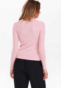 Nümph NUBOWIE ROLLNECK RIB - Pulover - mellow rose