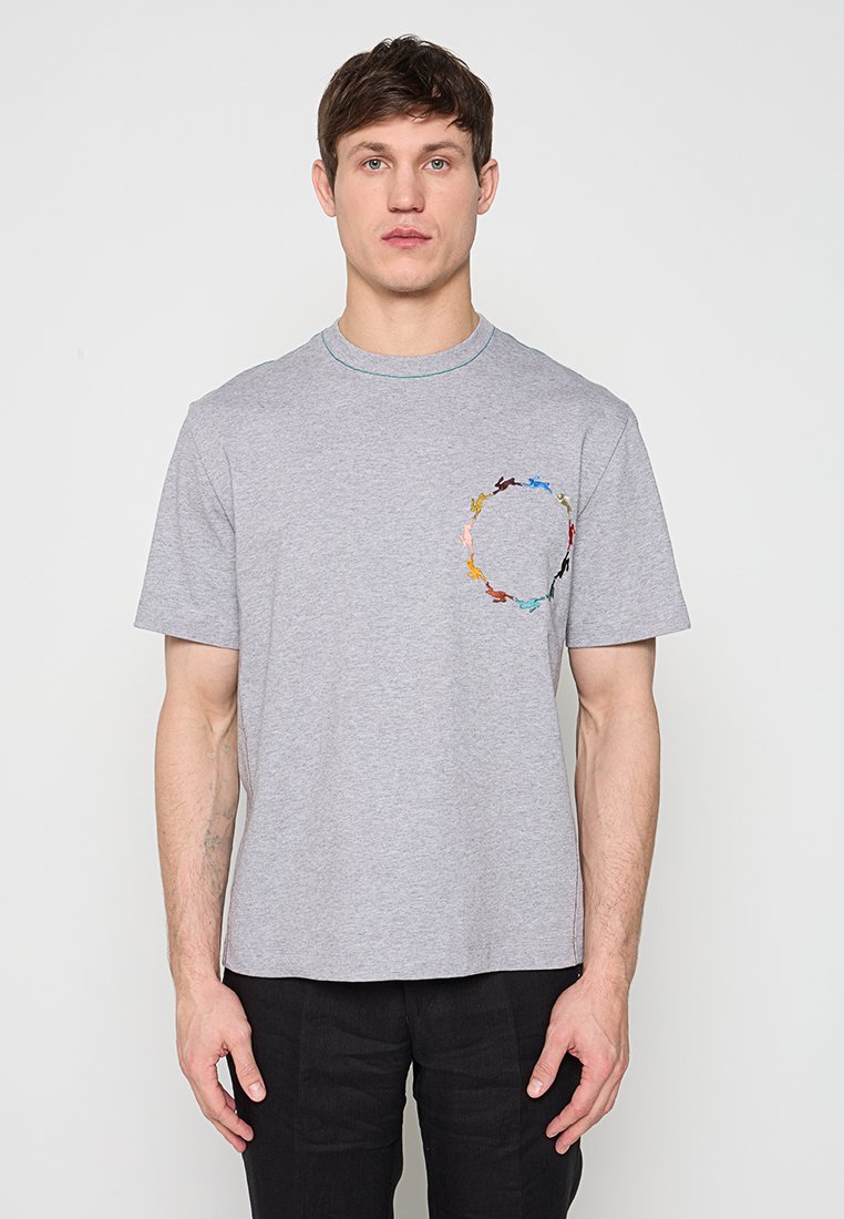 Paul Smith T-shirt print grijs