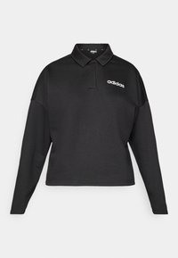 Polo shirt - black/white