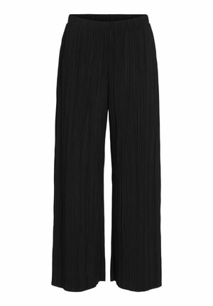 VILA VIPLISA CULOTTE  NOOS - Pantalon classique - black beauty