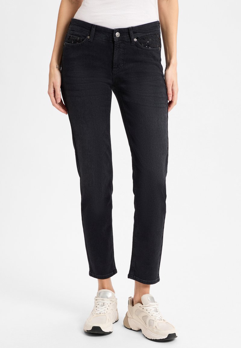 Cambio PIPER - Jeans Slim Fit - schwarz