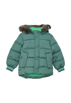 MIT ABNEHMBAREM KUNSTFELL - Veste d'hiver - minze