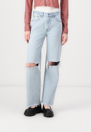 High Rise 90s Relaxed Jean - Jeans straight leg - light blue denim