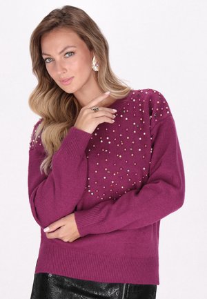 faina, PULLOVER - Pullover - pflaume