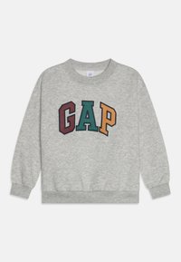 GAP - OVERSIZED LOGO CREW TODDLER BOY - Pusa - light heather grey Väikepilt 1