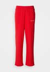 STRAIGHT LEG - Παντελόνι φόρμας - red