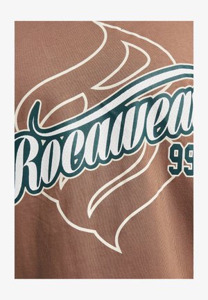 LUISVILLE - T-shirt imprimé - brown