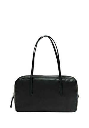 Massimo Dutti, MINI NAPPA LEATHER DUFFLE BAG - Handbag - black