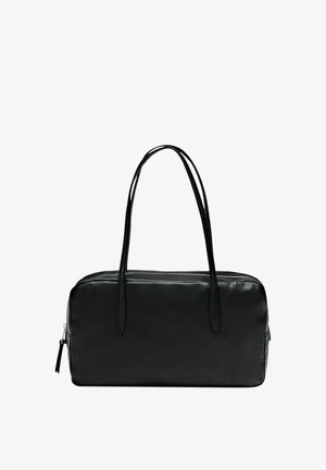 Massimo Dutti, MINI NAPPA LEATHER DUFFLE BAG - Handbag - black