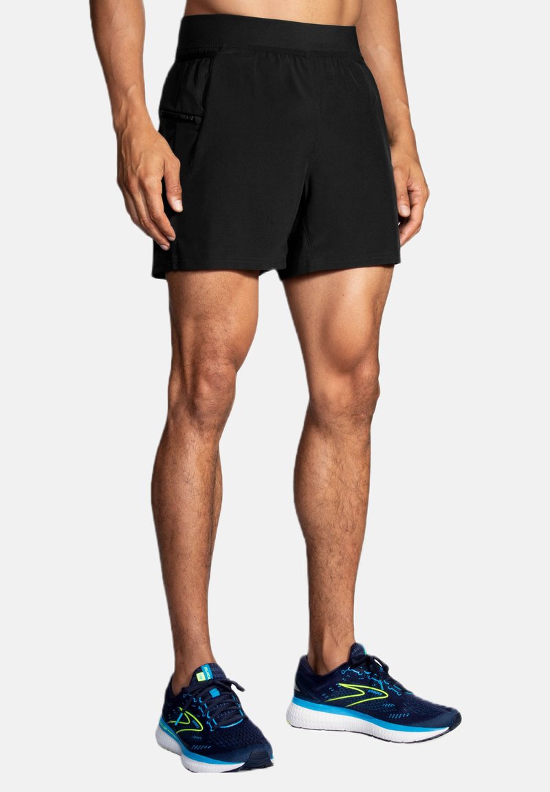 Brooks SHERPA 5" 2-IN-1 SHORT - Sportovní kraťasy - black