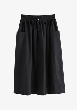 Lindex, LINDEX SPORTY SKIRT LINDEX - Gonna a campana - black
