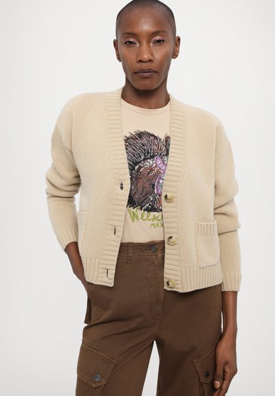 WEEKEND MaxMara ARAD - Strickjacke - sabbia