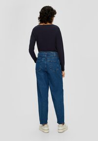 s.Oliver AUS STRETCH - Langarmshirt - navy