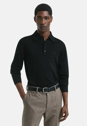 Strickpullover - black