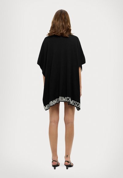 MOSCHINO PONCHO - Keep - black